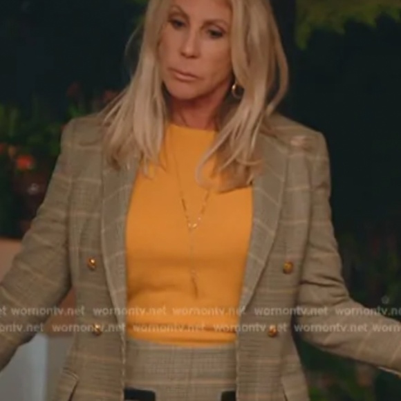 A.L.C | Plaid Print Mini Skirt with Leather Trim Embellishment | Size 2 - Picture 3 of 10